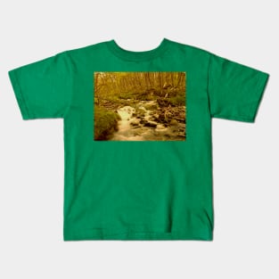 Crystal clear mountain stream Kids T-Shirt